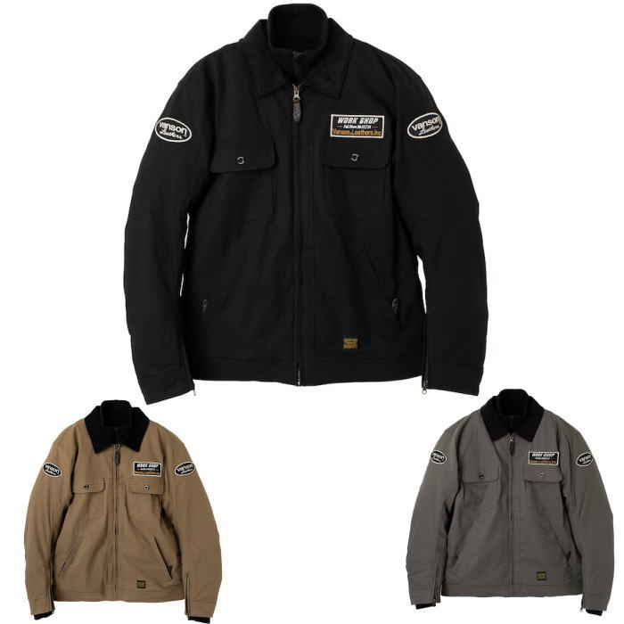 TROOPER/S SVS2203W コットンジャケット COTTON JACKET 秋冬モデル バイク バンソン