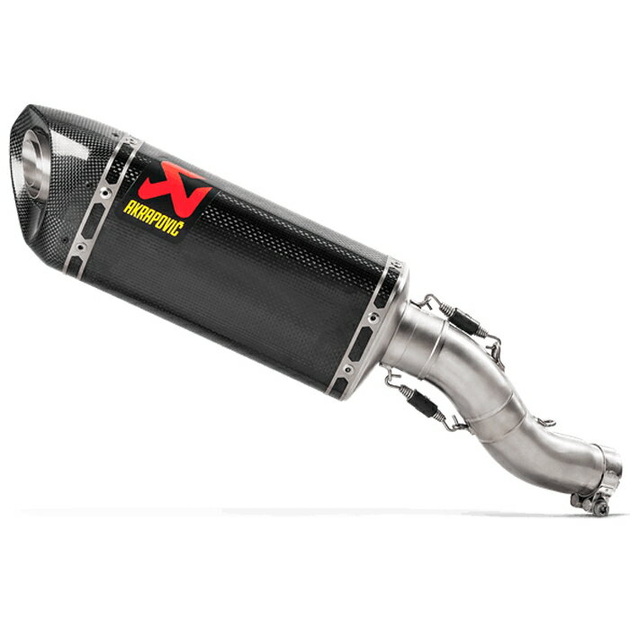 【アクラポビッチ】AKRAPOVIC S-H2SO6-APC レース専用 スリップオンマフラー カーボン (HONDA : CBR250RR '17-23) バイク一般公道使用不可 (P)