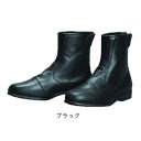 TRB-004 RIDING BOOTS BLACK ライディングブーツ ブラック 牛革 バイク