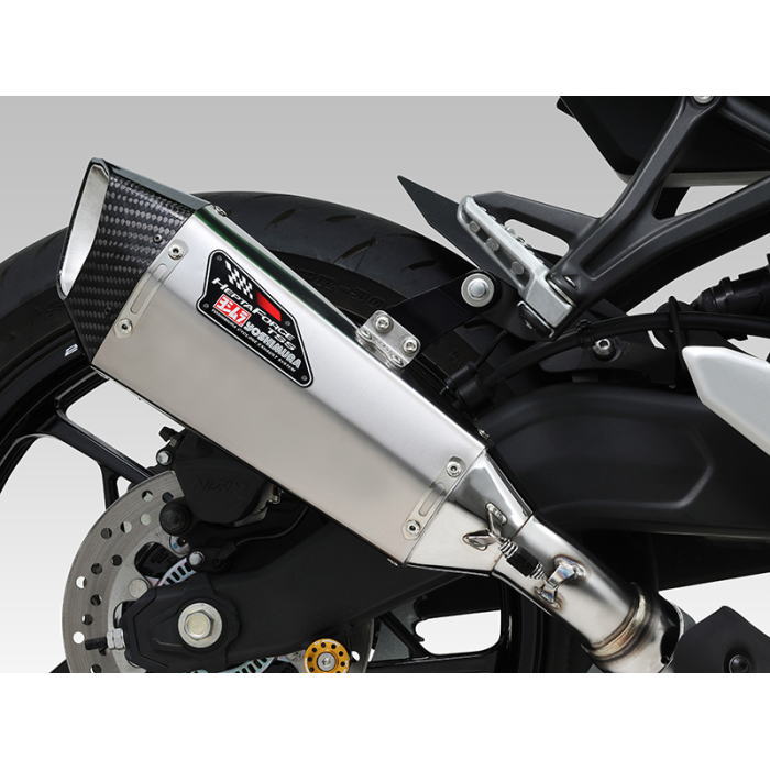 【ヨシムラ】110-247-L23G0 (ZX-25R '23-'24) Slip-On HEPTA FORCE TSS サイクロン EXPORT SPEC 政府認証 SSF(サテンフィニッシュカバー) スリップオンマフラー バイク YOSHIMURA