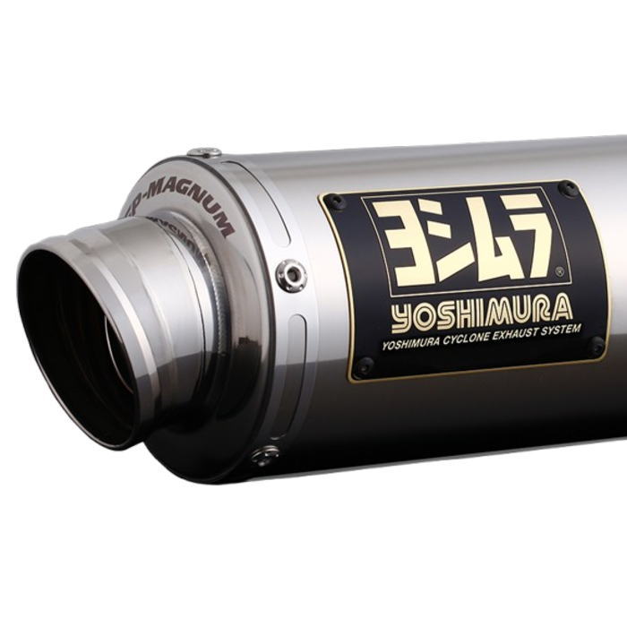 【ヨシムラ】110A-317-5U51 (YAMAHA : NMAX '21-'25) 機械曲GP-MAGNUM105サイクロン EXPORT SPEC 政府認証 SS (ステンレスカバー) YOSHIMURA フルエキゾーストマフラー バイク