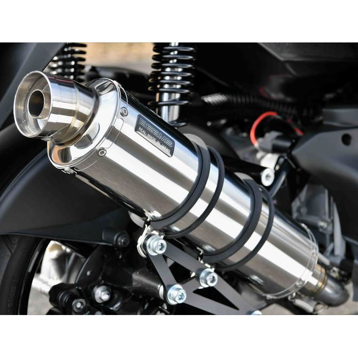 【BEAMS】G266-53-008 ビームス マフラー シグナスグリファス (21-) R-EVO ステンレスサイレンサー 政府認証 フルエキゾースト JMCA バイク