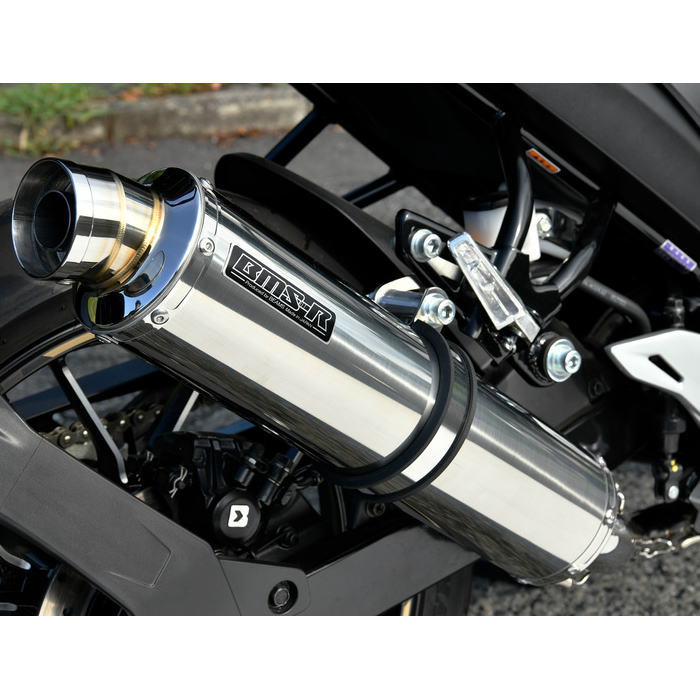 【BEAMS】G350-53-S6J ビームス R-EVO ステンレスサイレンサー 政府認証 (SUZUKI : ジクサー SF250) フルエキゾーストマフラー バイク JMCA