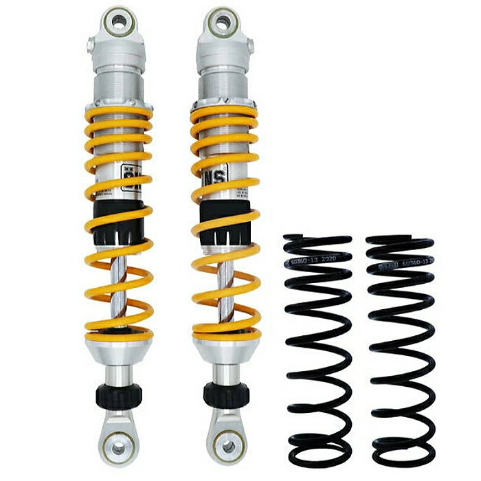 [正規品・保証付]【OHLINS】HO029 オーリンズ ツイン リアショックアブソーバー S36DR1 (HONDA : CT125 '20-23) ブラックスプリング同梱 バイク ホンダ リアサスペンション