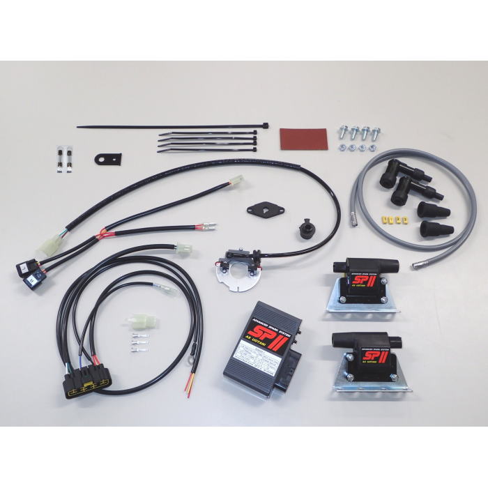 【ASウオタニ】0223P SPII フルパワーキット Y.XS650-1 コードセット付 (YAMAHA : XS650SP(2M1) , XS650E , XS650 , XS1) バイク ヤマハ 電子パーツ 高性能点火システム