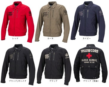 【2022春夏モデル】YeLLOW CORN YB-2100 コットンジャケット COTTON JACKET イエローコーン オールシーズン ライディングジャケット