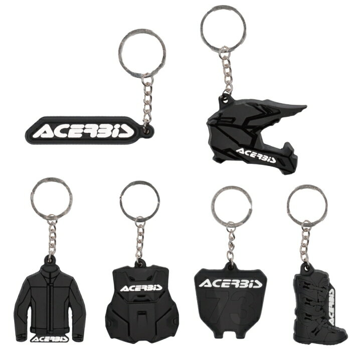 【ACERBIS】AC-26002 アチェルビス キーホルダー (6種類) バイク ベータ フレームガード オフロード エ..