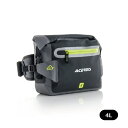 【ACERBIS】AC-22858 アチェルビス NO WATER 4L WAISTPACK (4リットル) バイク 防水 ウエストバッグ オフロード エンデューロ