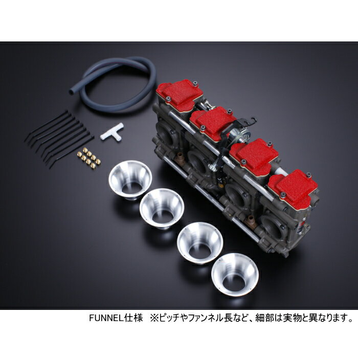 【ヨシムラ】778-294-4002 GPZ900R ヨシムラMIKUNI TMR-MJN36キャブレター FUNNEL仕様(付属ファンネル全長 : 30mm) バイク YOSHIMURA