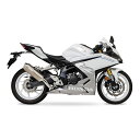 【モリワキ】01810-6J1W8-00 CBR250RR(23-) SlipOn Exhaust MX WT 政府認証 公道走行可 バイク スリップオンマフラー (ホワイトチタニウム) MORIWAKI