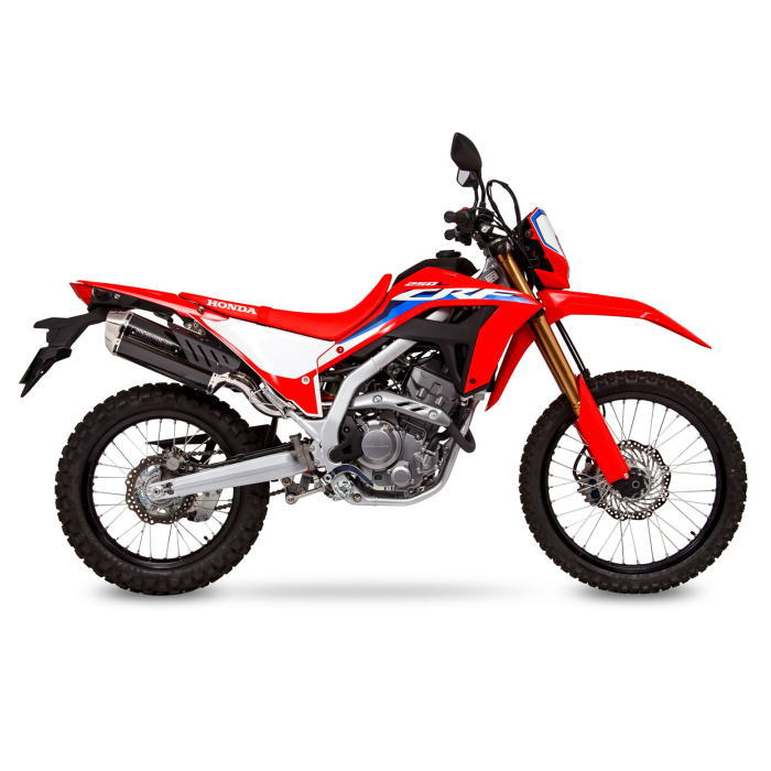 【モリワキ】01810-6R1U4-10 CRF250L/Rally(21-22/23) SlipOn Exhaust MX BP-χ (ブラックパール カイ) 政府認証 公道走行可 バイク スリップオン マフラー MORIWAKI