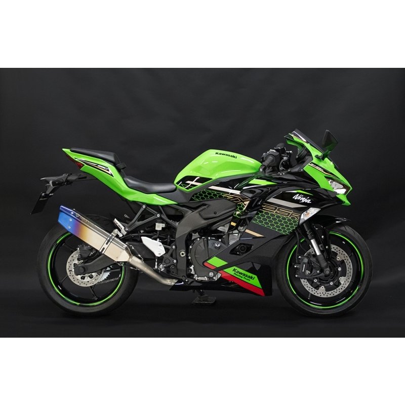 【トリックスター】JFT-034-L4YT Ninja ZX-25R　政府認証フルエキゾーストマフラー IKAZUCHI　公道走行可 　ZX25R バイク TRICK STAR trickstar-JFT-034-L4YT