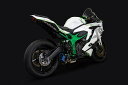 トリックスター Ninja ZX-25R(21-22) 政府認証 ダウンフルエキゾーストマフラー IKAZUCHI ブラックエディション ZX25R TRICK STAR JFT-034-L8BT