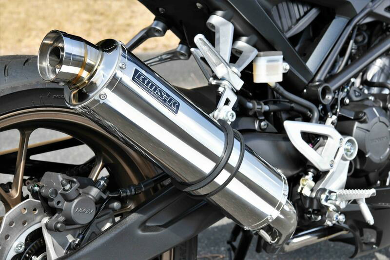 【BEAMS】G1005-53-S6J ビームス マフラー CB125R R-EVO フルエキ ステンレスサイレンサー 政府認証 フルエキゾースト JMCA バイク