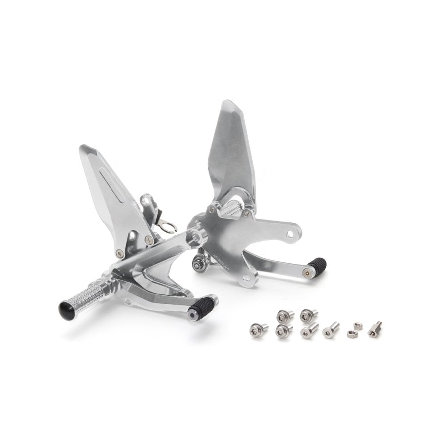 【GALE SPEED】ゲイルスピード FCK7003S ZX-25R バックステップ フットコントロールキット シルバー ZX-25R SE 20-21 (シフター有無兼用) バイク KAWASAKI