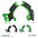 【ACERBIS】AC-22574 アチェルビス X-GRIP FRAME PROTECTOR (KAWASAKI : KX250 4T '20, KX250F '15-19) バイク フレームガード オフロード エンデューロ