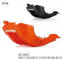 【ACERBIS】AC-24021 アチェルビス スキッドプレート (KTM : EXC-F250/350 '20-23, XCF-W350 '20-23) バイク アンダーガード オフロード エンデューロ