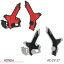 ACERBISAC-25127 ӥ X-GRIP FRAME PROTECTOR (HONDA : CRF250 L '21-23, CRF250 RALLY '21-23) Х ե졼६ ե ǥ塼