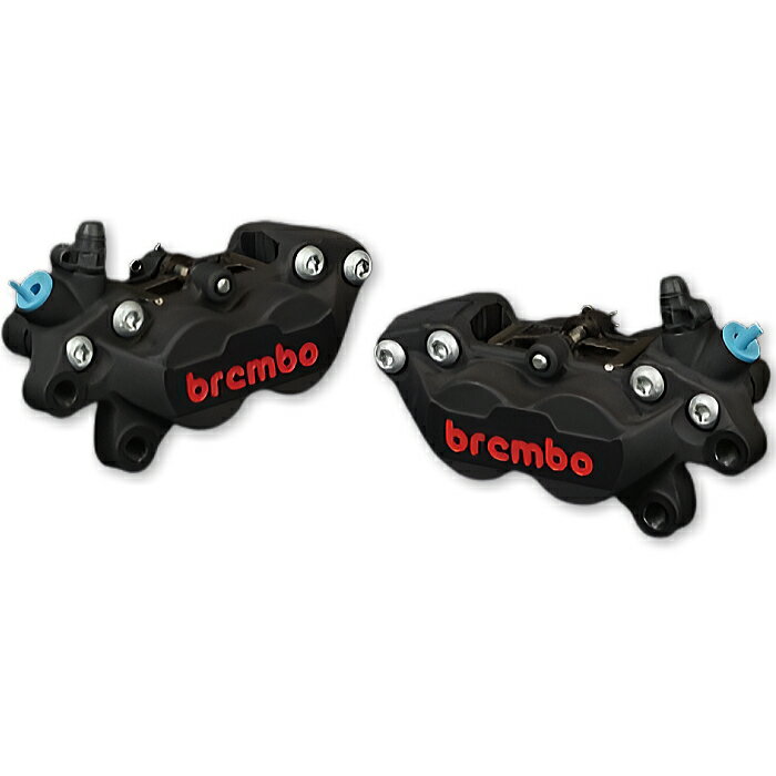 【brembo】ブレンボ 4ポット キャスティングキャリパー40mmピッチ ブラック (左 : 20.5165.78 / 20-5165-78) (右 : 2…