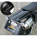 【LUKE】LK-1425 ルーク MXスタイルリアフェンダー ブラック (KAWASAKI : 039 08- D-TRACKER X / KLX250) バイク カワサキ ROUGH ROAD ラフ＆ロード