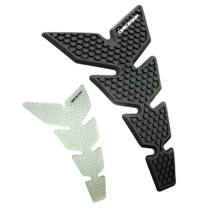 【print】PI0023 プリント タンクパッド HDR フィッシュボーンビッグ (222mm×134mm 4mm厚) バイク タン..