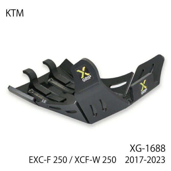 XG-1688 エックスグリップ アンダーガード (KTM : EXC-F250/XCF-W250 17-23) バイク オフロード エンデューロ