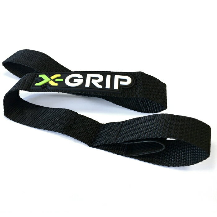 【X-GRIP】XG-2106 Fスタックベルト ロゴパッチ Lifting strap バイク オフロード エンデューロ
