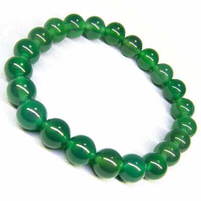 パワーストーンブレスレット・緑めのう8mm ネコポス便なら【送料無料】 |グリーンメノウ,天然石,パワーストーン,激安,爆安,超安,中国,中華街,数珠,雑貨,念...
