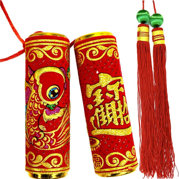爆竹飾り（超特大）290cm【808】 【送料無料】（沖縄別途1500円） ｜開運,風水,春...