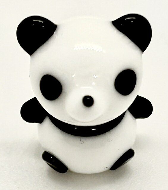 ガラス細工パンダさん（KYGK469）【ネコポス便可】｜ぱんだグッズ,置物,硝子細工,ガラス,中国,中華街,可愛い,シャンシャン,香香,赤ちゃん,　 ro0420