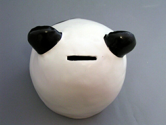 在庫処分価格 かぶり面 貯金箱： パンダ （セール)｜ぱんだグッズ,中国,中華街,可愛い,シャンシャン,香香,赤ちゃん,雑貨 ro0204