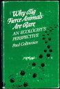 【古本】 Why Big Fierce Animals Are Rare: An Ecologist's Perspective - Paul Colinvaux (Princeton University Press) 【紙書籍】 0691081948