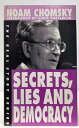 【古本】 Secrets, Lies and Democracy - Noam Chomsky (Odonian Press) 【紙書籍】 9781878825049