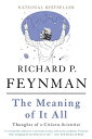 【古本】 Meaning of It All: Thoughts of a Citizen-Scientist - Richard P Feynman (Basic Books) 【紙書籍】 9780465023943