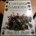 【古本】 Book of Container Gardening - Malcolm Hillier (Simon & Schuster) 【紙書籍】 9780671722531