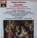【中古】 Hodie: A Christmas Cantata / Fantasia on Christmas Carols - Sir David Willc...