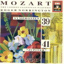 【中古】 Mozart: Symphonies Nos 39 & 41 'Jupiter' - Wolfgang Amadeus Mozart; Roger N...
