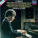 【中古】 2 & 3 Part Inventions - J S Bach (Decca) 028941197429