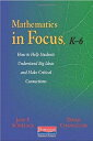 【古本】 Mathematics in Focus, K-6: How to Help Students Understand Big Ideas and Make Critical Connections - Jane F Schielack (HEINEMANN) 【紙書籍】 9780325025780