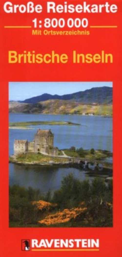 【古本】 British Isles: With Index - Ravenstein Verlag (Ravenstein Verlag Gmbh) 【紙書籍】 3876608988