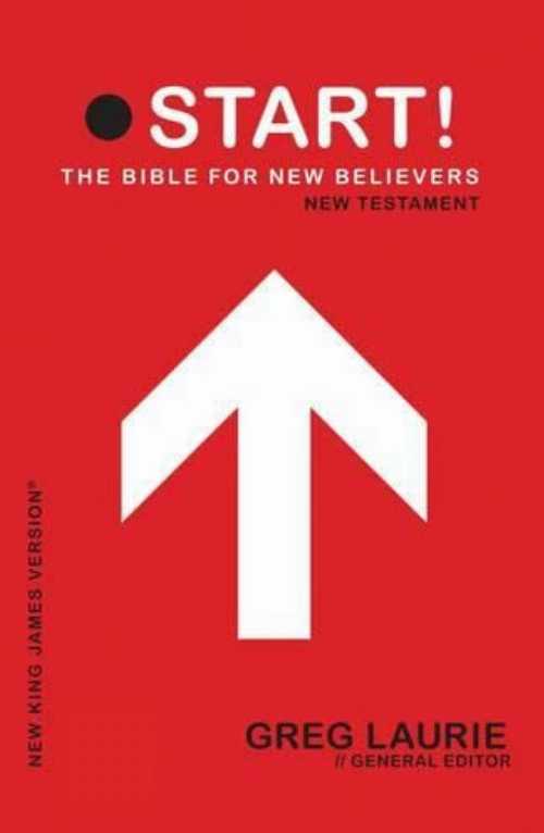 【古本】 Start! the Bible for New Believers New Testament-NKJV - Greg Laurie (Thomas Nelson Inc) 【紙書籍】 9780718028794