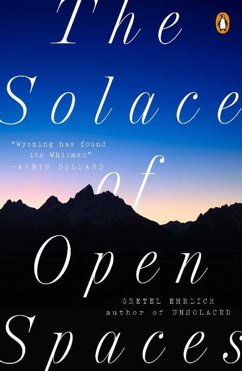 【古本】 Solace of Open Spaces - Gretel Ehrlich (Penguin Books) 【紙書籍】 9780140081138