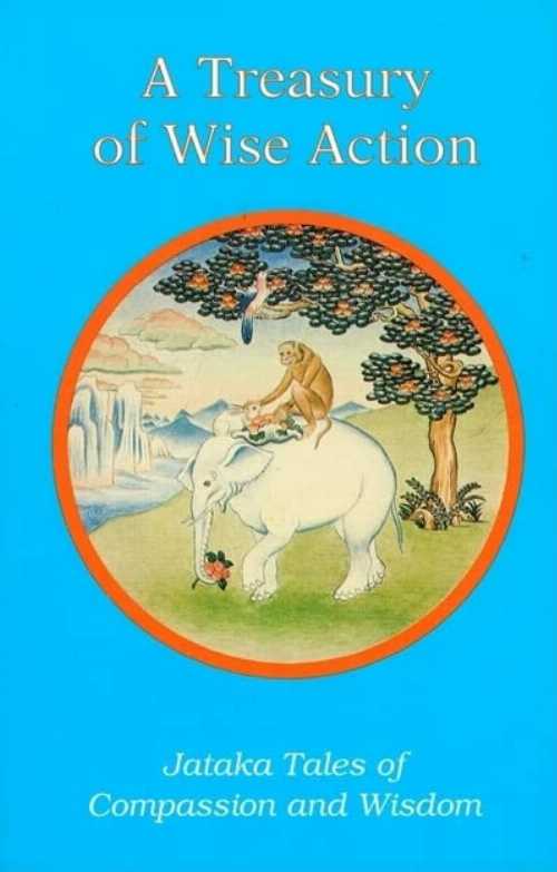 【古本】 Treasury of Wise Action: Jataka Tales of Compassion and Wisdom - Rosalyn White (Dharma Publishing) 【紙書籍】 0898002249