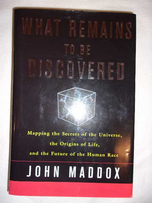 Roundabout Books㤨֡ڸܡ What Remains to Be Discovered: Mapping the Secrets of the Universe, the Origins of Life and the Future of Human Race - John Maddox (Free Press ڻҡ 068482292XפβǤʤ4,507ߤˤʤޤ