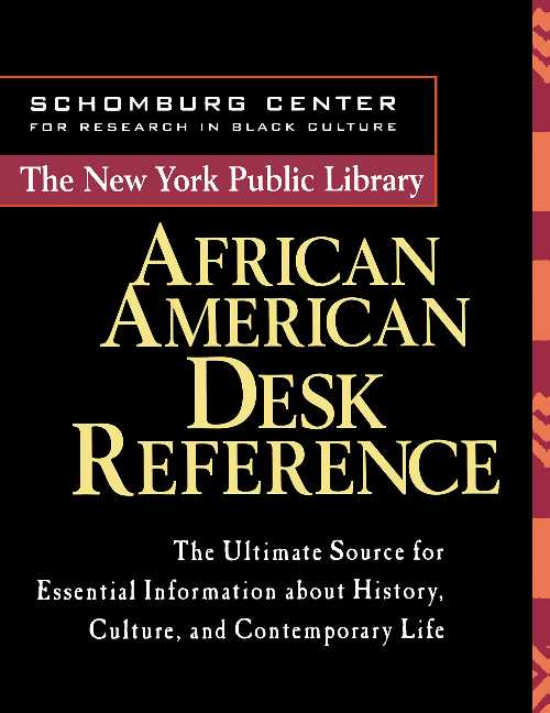 【古本】 New York Public Library African American Desk Reference - New York Public Library (Trade Paper Press) 【紙書籍】 9780471239246