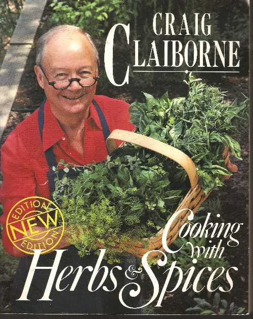 【古本】 Cooking with Herbs and Spices - Craig Claiborne (HarperCollins) 【紙書籍】 0060909986