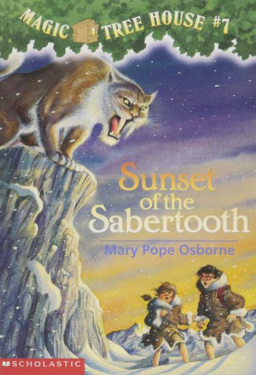 【古本】 Sunset of the Sabertooth - Mary Pope Osborne (Random House Childrens Books) 【紙書籍】 0590988247