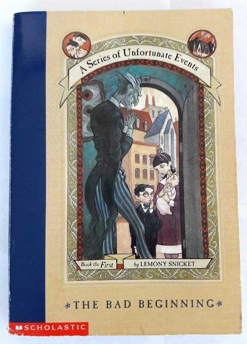 【古本】 The Bad Beginning (A Series of Unfortunate Events #1) - Lemony Snicket (Scholastic) 【紙書籍】 9780439227582