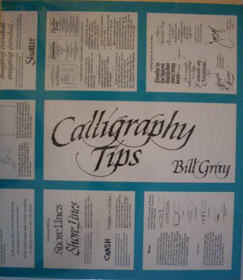 【古本】 Calligraphy Tips - Bill Gray (Tab Books) 【紙書籍】 9780830655014