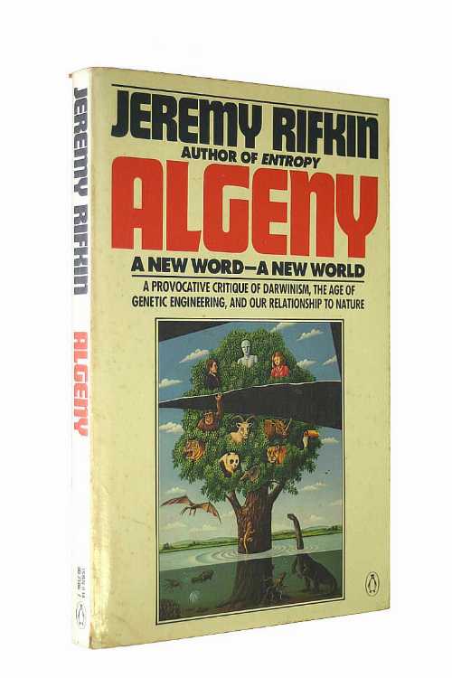 【古本】 Algeny: A New Word--A New World - Jeremy Rifkin (Viking Pr) 【紙書籍】 0140071067